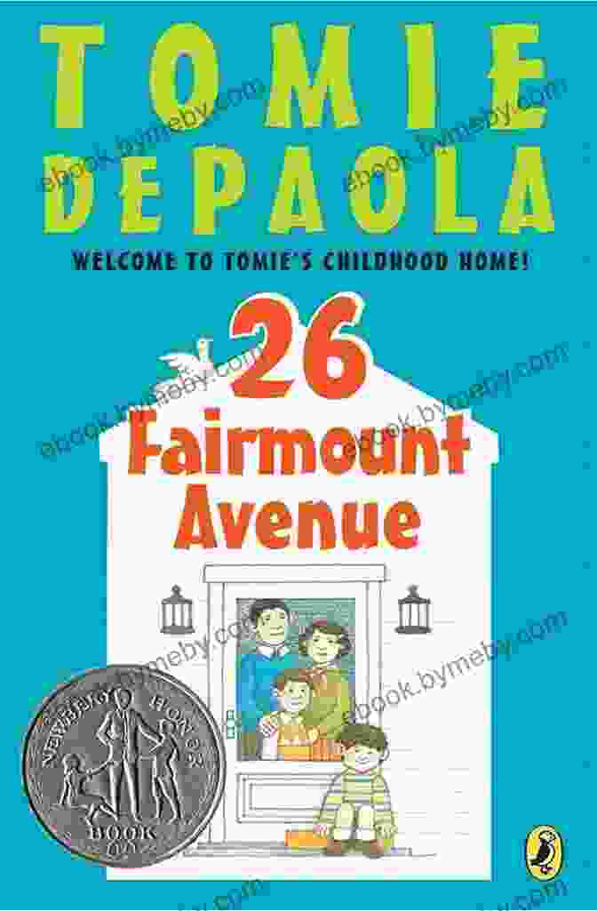 26 Fairmount Avenue Book Cover Featuring A Young Girl Standing In Front Of A House 26 Fairmount Avenue Tomie DePaola