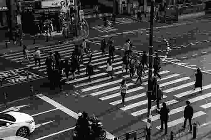 A Black And White Photograph Of A Group Of People Crossing The Road L Is For London (Paul Thurlby ABC City Books)