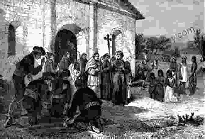 A Group Of People Standing In Front Of A Spanish Mission California S Spanish Missions (Primary Source Readers)