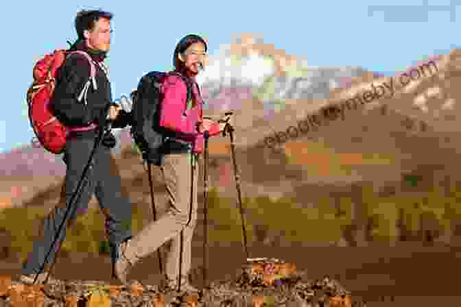 A Man And Woman Hiking In The Mountains. Katahdin Or Bust: Increasing Your Odds Of Enjoying Hiking And Backpacking