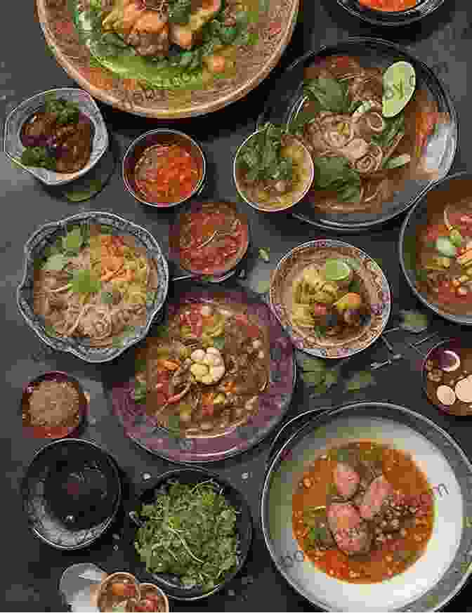 A Tantalizing Spread Of Thai Dishes, Showcasing The Vibrant Flavors And Culinary Artistry Of Thailand The Rough Guide To Thailand (Travel Guide EBook)