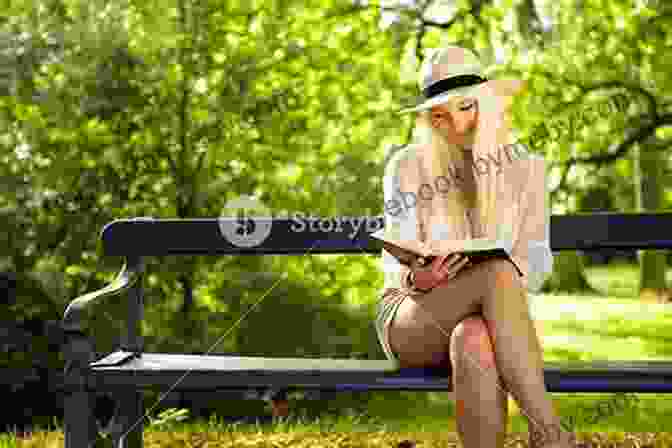 A Woman Sitting On A Bench In A Park, Surrounded By Nature, Reading A Book With A Serene Expression. Wisdom Sits In Places: Landscape And Language Among The Western Apache