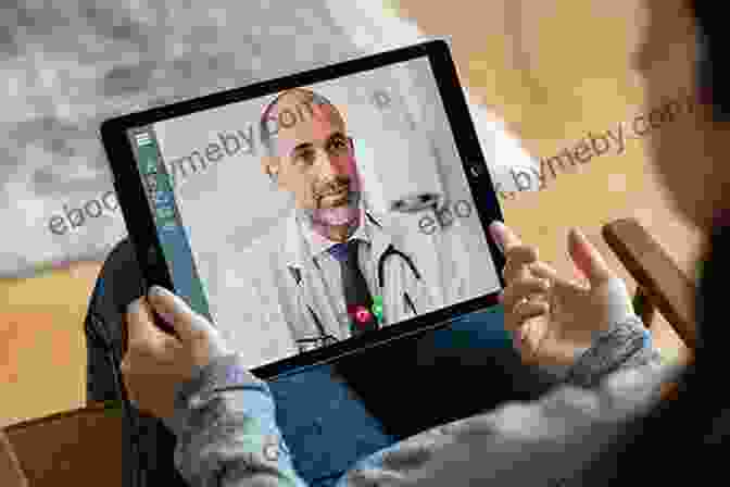 A Woman Using A Telemedicine App To Consult A Doctor Remotely, Highlighting The Role Of Digital Solutions In Improving Access To Healthcare Computer Curious: Stories And Lessons From The Dawn Of The Digital Age In Africa