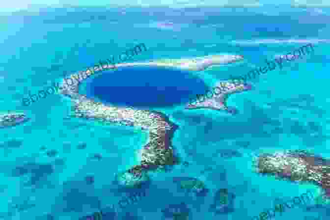 Aerial View Of The Great Blue Hole, Belize The Rough Guide To Belize (Travel Guide EBook)