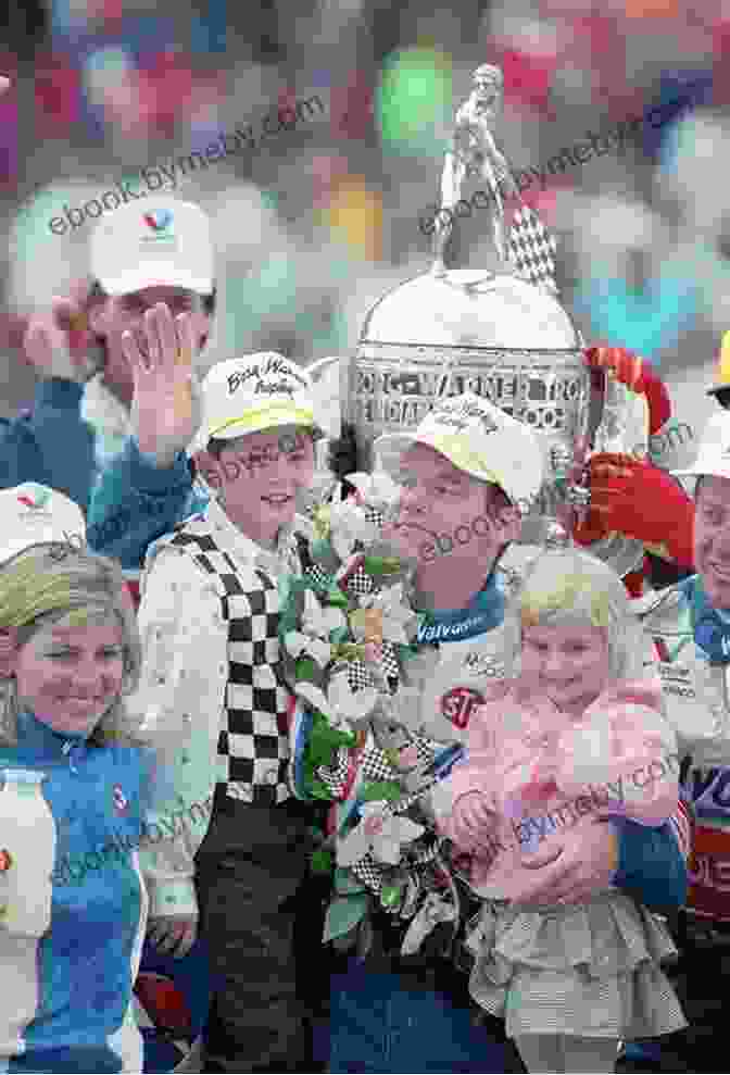 Al Unser Jr. Celebrates His Indianapolis 500 Victory In 1992 The Unsers (Race Car Legends)