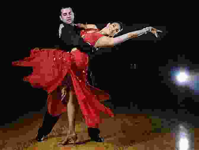 An Elegant Couple Performing A Ballroom Dance. Theory And Technique Of Ballroom Dancing