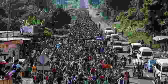 An Immigrant Walks Through A Crowd, Looking Determined And Hopeful. THE BLUE SUITCASE: Tragedy And Triumph In An Immigrant S Life