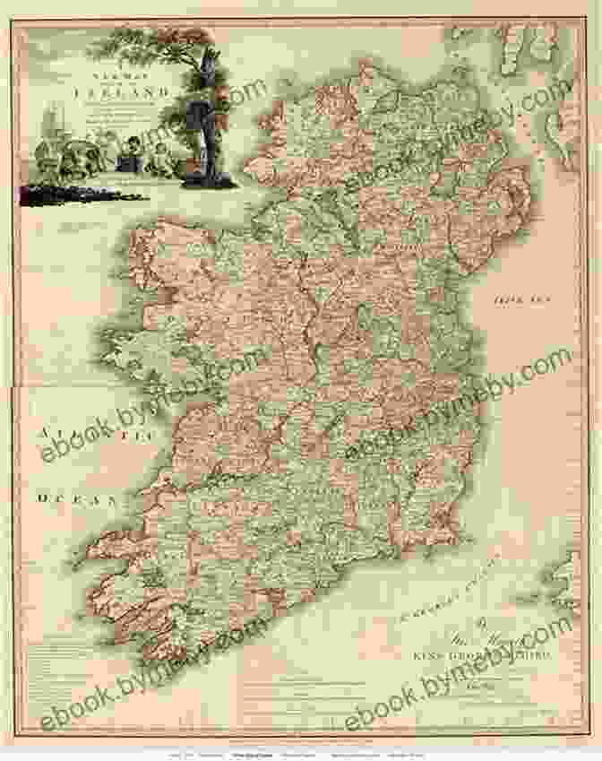 An Old Map Of Ireland With British Annotations Irish Through British Eyes The: Perceptions Of Ireland In The Famine Era