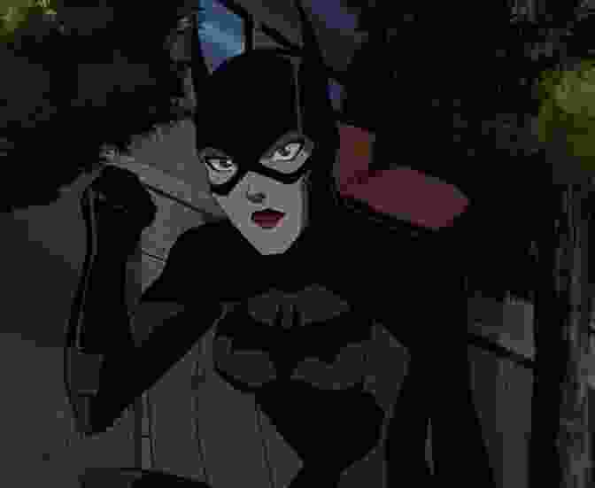 Batgirl, The Huntress Of Artemis, Crouches In The Shadows, Her Keen Eyes Scanning The Surroundings. DC Super Hero Girls: Hits And Myths