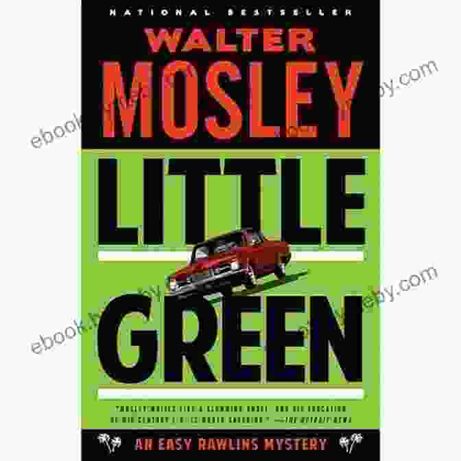 Book Cover Of Little Green By Walter Mosley Featuring A Shadowy Figure Holding A Gun Little Green: An Easy Rawlins Mystery