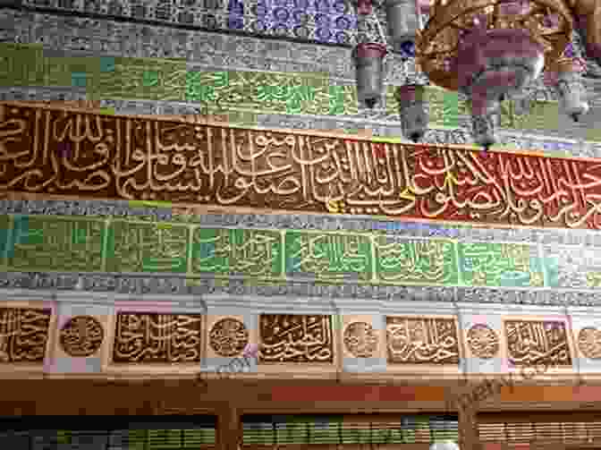 Close Up Of Arabic Calligraphy Adorning The Interior Of A Mosque Style: In Defence Of Islamic Architecture