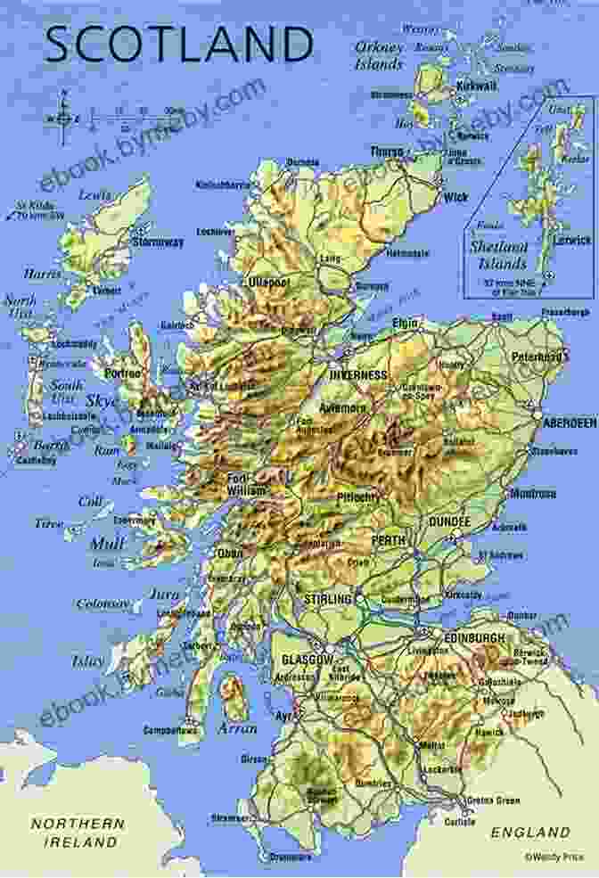 Detailed Map Of The Scottish Highlands And Islands, Indicating Major Cities, Towns, And Points Of Interest The Rough Guide To Scottish Highlands Islands (Travel Guide EBook) (Rough Guides)