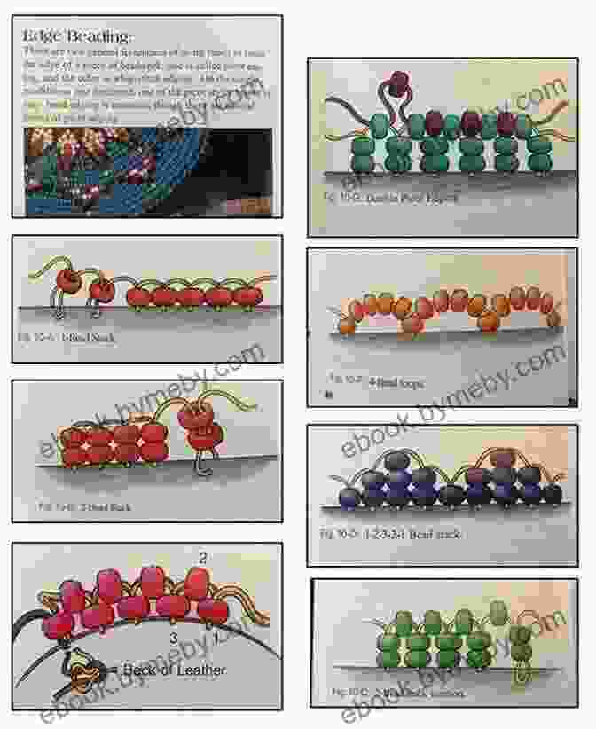 Diagram Illustrating Various Beading Techniques Everyday Beadery Volume 3: Featuring Mode Beady Buddies (Everyday Beadery By The Beadery)