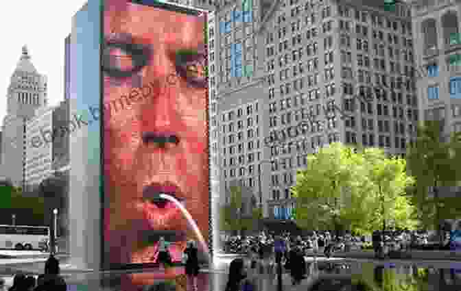 Digital Painting Of Millennium Park In Chicago Chicago Sketches Digital Paint 1: Exquisite Hand Sketched Digital Paintings Of Chicago S Architectural Landmarks Volume 1