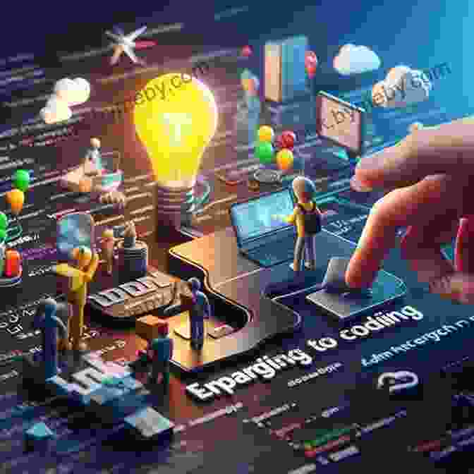 Image Depicting A Person Embarking On A Coding Journey, Surrounded By Technological Elements Starting Out With Programming Logic And Design (What S New In Computer Science)