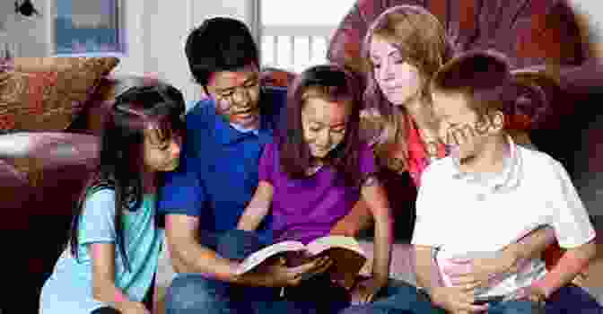 Image Of A Family Gathered Around, Reading 'Child Life Of Christ' Together Come Fly With Me: A Child S Life Of Christ