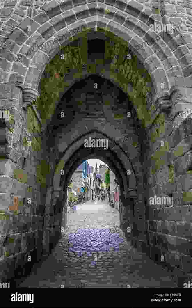 Intricate Entrance To The Old City, Showcasing The Massive Stone Walls And Arched Gateways Jerusalem Of Gold: The Holy City