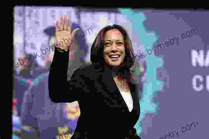 Kamala Harris Smiling And Waving Drift Away Kamala Harris