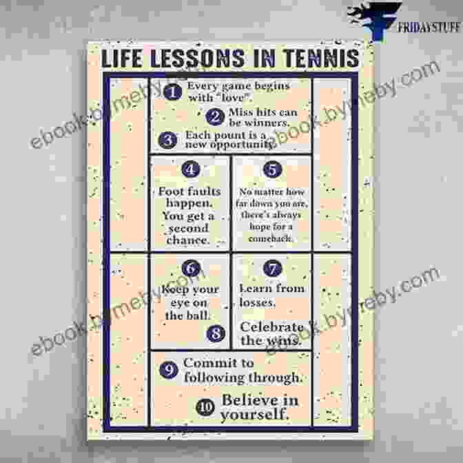 Life Lessons From Tennis Champion Book Cover LIFE LESSONS FROM A TENNIS CHAMPION