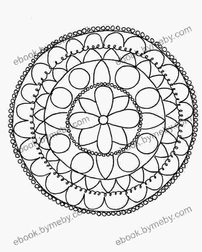 Relaxing Mandala Patterns Coloring Book Sample Page Relaxing Mandala Patterns (A Coloring Book) (Mandala Patterns And Art Series)