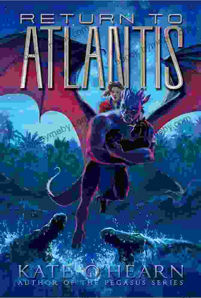 Return To Atlantis Book Cover, Featuring A Young Woman Standing On A Beach, Gazing Out At The Ocean, With The Ancient Ruins Of Atlantis Visible In The Distance. Return To Atlantis Kate O Hearn