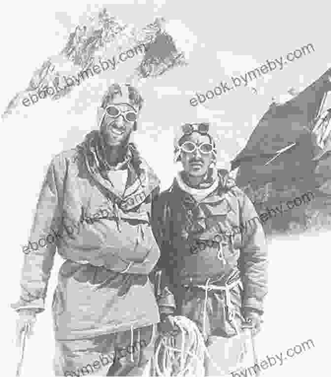 Sir Edmund Hillary With Sherpa Guides On Mount Everest High Adventure Sir Edmund Hillary