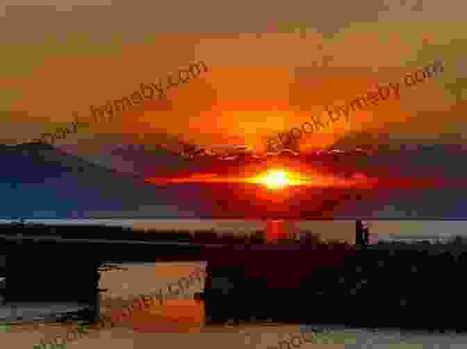 Stunning Sunset Over Lake Chapala Lake Chapala Through The Ages An Anthology Of Travellers Tales