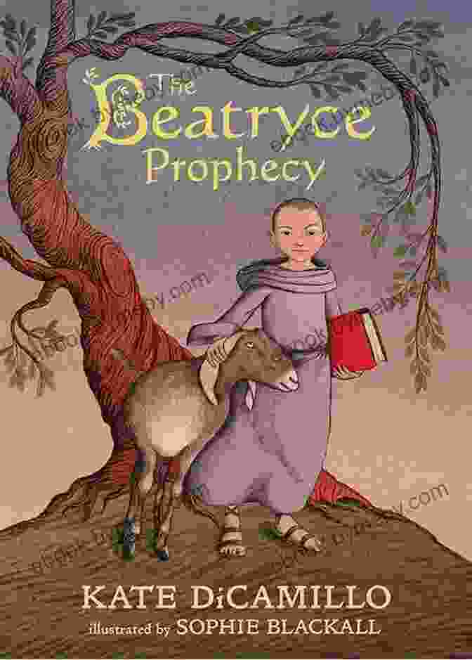 The Beatryce Prophecy Book Cover, Featuring A Young Girl With A Determined Expression, Set Against A Backdrop Of A Medieval Village The Beatryce Prophecy Kate DiCamillo