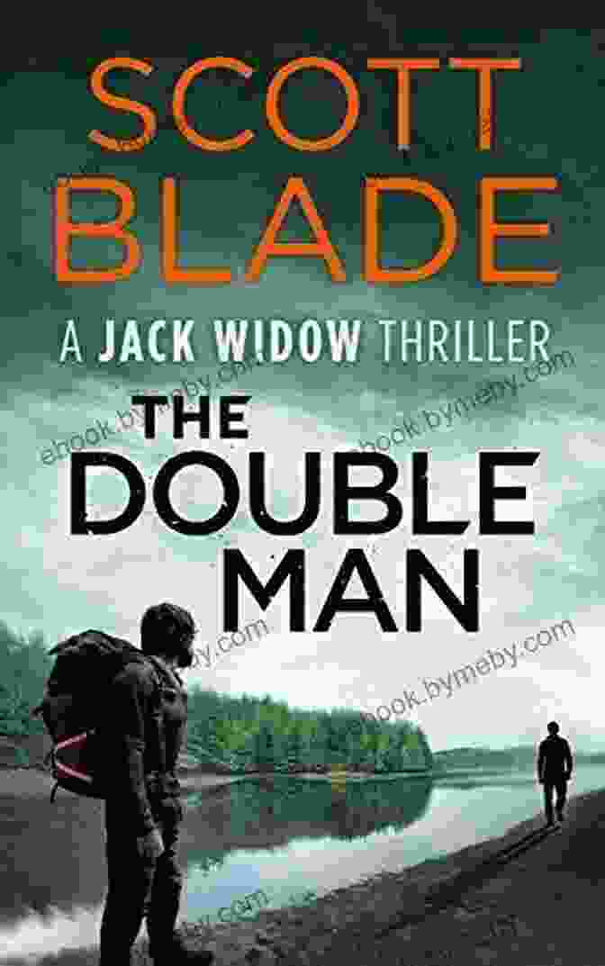 The Double Man Jack Widow 15 Book Cover Featuring A Man With A Blurred Face, Holding A Gun The Double Man (Jack Widow 15)