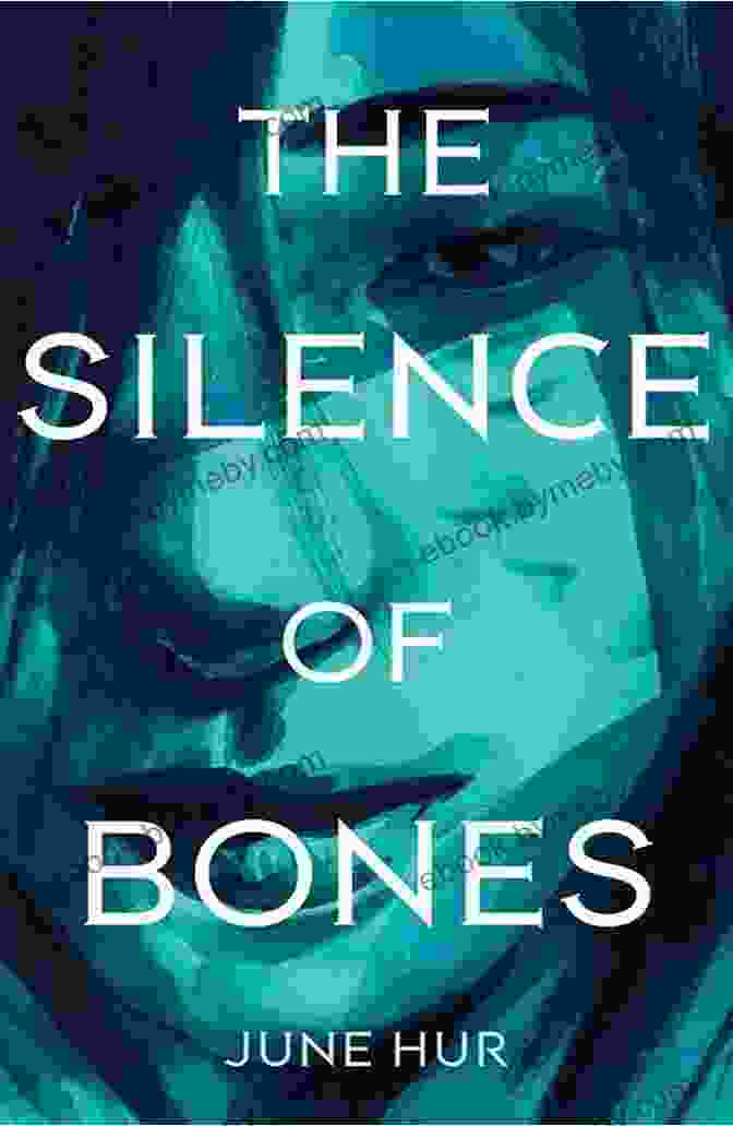 The Silence Of Bones Book Cover: A Young Woman In A Traditional Korean Dress Looks Into A Mirror, Her Face Shadowed By A Mask. The Silence Of Bones June Hur