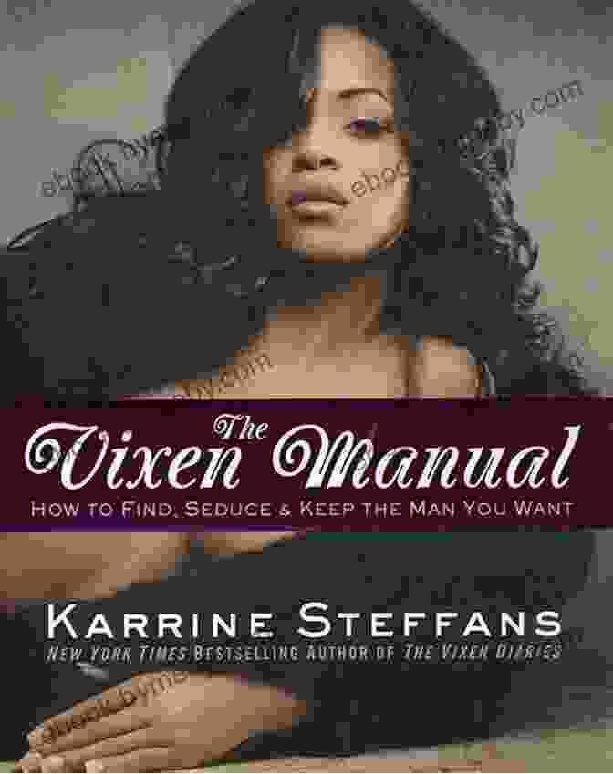 The Vixen Diaries Book Cover, Featuring A Close Up Image Of Karrine Steffans' Face, Adorned With Dramatic Makeup And Piercing Eyes. The Vixen Diaries Karrine Steffans