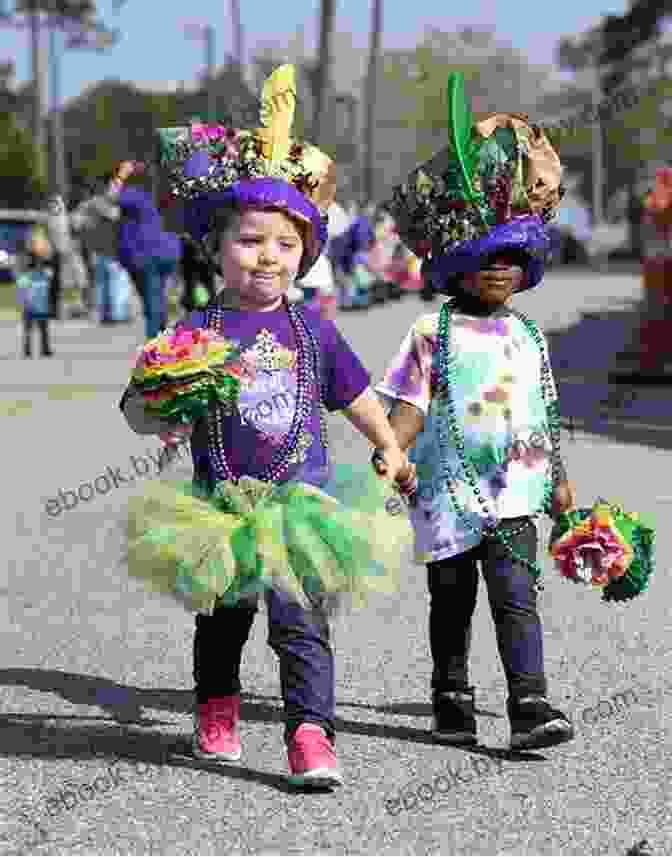 Vernon Smith As A Child, Surrounded By Family And Mardi Gras Traditions KING CAKE BABY THE Vernon Smith