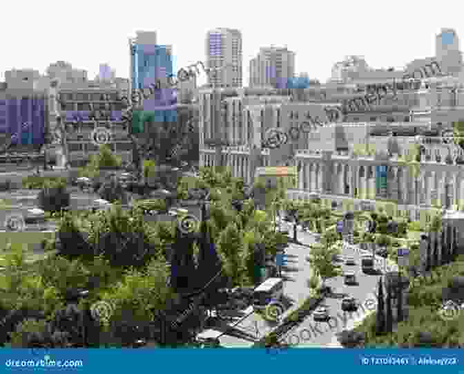 Vibrant Street Scene In Modern Jerusalem, Showcasing The City's Modern Architecture And Diverse Population Jerusalem Of Gold: The Holy City