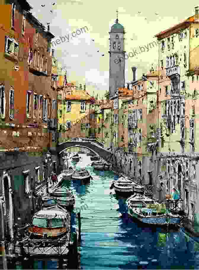 Watercolor Sketch Of A Venetian Canal Venice Sketchbook Kassia St Clair