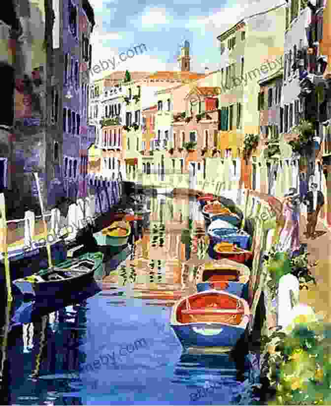 Watercolor Sketch Of A Venetian Courtyard Venice Sketchbook Kassia St Clair