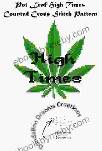 Pot Leaf High Times Counted Cross Stitch Pattern